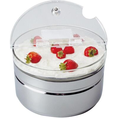 Set de refroidissement en acier inoxydable Arcoroc - 4 pièces - 23cm Ø - 2.5L - Publicité Set de refroidissement en acier inoxydable Arcoroc - 4 pièces - 23cm Ø - 2.5L - Publicité