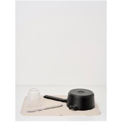 Brabantia Modèle Soft Beige Tapis en Silicone pour Évier - Publicité Brabantia Modèle Soft Beige Tapis en Silicone pour Évier - Publicité