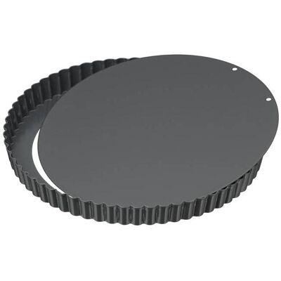Kaiser Bake Pro Tarte- und Quicheform mit Hebeboden, 28 cm, Moule à gâteau - Publicité Kaiser Bake Pro Tarte- und Quicheform mit Hebeboden, 28 cm, Moule à gâteau - Publicité