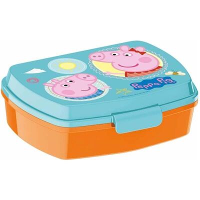 Peppa Pig - Having fun - Rose - Lunch Box - Publicité Peppa Pig - Having fun - Rose - Lunch Box - Publicité