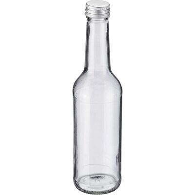 Westmark Flacons à col étroit avec bouchon à vis, Bocal de conservation, Transparent - Publicité Westmark Flacons à col étroit avec bouchon à vis, Bocal de conservation, Transparent - Publicité