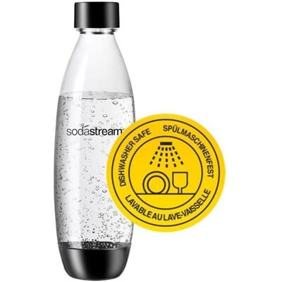 SodaStream Bouteille en plastique Fuse 1L, Gazéificateur d'eau : accessoires, Noir - Publicité SodaStream Bouteille en plastique Fuse 1L, Gazéificateur d'eau : accessoires, Noir - Publicité