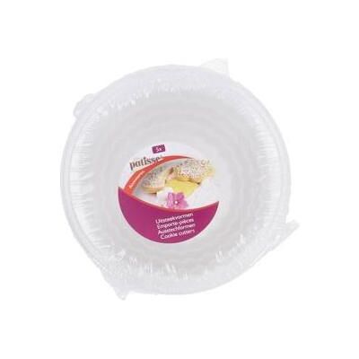 Emporte-pièces Gaufres Gekarteld Blanc Patisse - Ensemble de 5 - Publicité Emporte-pièces Gaufres Gekarteld Blanc Patisse - Ensemble de 5 - Publicité