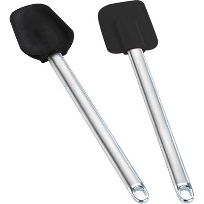 Wenko Spatule et raclette en silicone, 2 pièces, Ustensiles pour pâtisserie - Publicité Wenko Spatule et raclette en silicone, 2 pièces, Ustensiles pour pâtisserie - Publicité