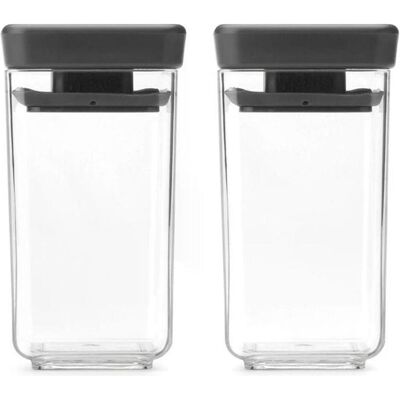 Brabantia Tasty, Boîte de conservation, Gris - Publicité Brabantia Tasty, Boîte de conservation, Gris - Publicité