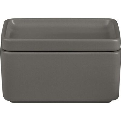 Blomus Pilar Plat à Beurre en Pewter - Butter Dish - Publicité Blomus Pilar Plat à Beurre en Pewter - Butter Dish - Publicité