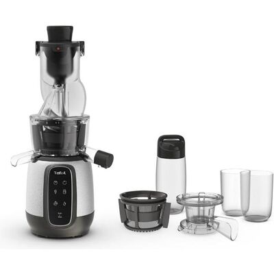 Tefal Slow Juicer Ultra Juice Digit, Centrifugeuse, Noir, Argent - Publicité Tefal Slow Juicer Ultra Juice Digit, Centrifugeuse, Noir, Argent - Publicité