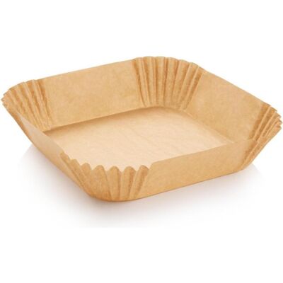 Tescoma Papiers carrés pour friteuse DELÍCIA 16 x 16 cm, 50 pcs., Papier de cuisson, Marron - Publicité Tescoma Papiers carrés pour friteuse DELÍCIA 16 x 16 cm, 50 pcs., Papier de cuisson, Marron - Publicité