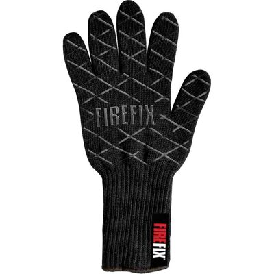 FireFix 2090/1 Gant anti-chaleur à 5 doigts, Gant + mitaine de cuisine, Noir - Publicité FireFix 2090/1 Gant anti-chaleur à 5 doigts, Gant + mitaine de cuisine, Noir - Publicité