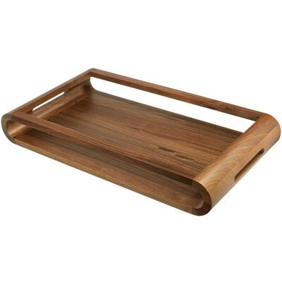 Artelegno Plateau double face en noyer 27x49cm - Vaisselle & Service - Publicité Artelegno Plateau double face en noyer 27x49cm - Vaisselle & Service - Publicité