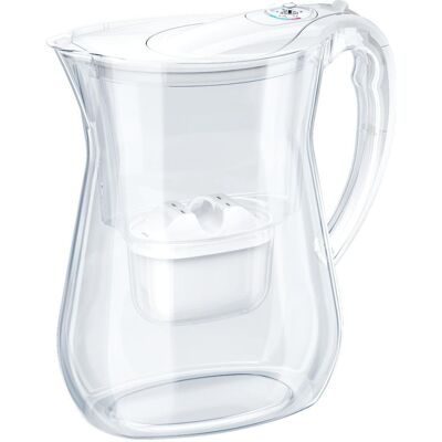 Dzbanek Lago 3,8l Biały + Wkład Mf, Carafe filtrante, Transparent, Blanc - Publicité Dzbanek Lago 3,8l Biały + Wkład Mf, Carafe filtrante, Transparent, Blanc - Publicité