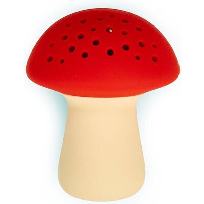 Kikkerland Mushroom Herb Infuser, Accessoires de cuisine malins, Rouge, Blanc - Publicité Kikkerland Mushroom Herb Infuser, Accessoires de cuisine malins, Rouge, Blanc - Publicité