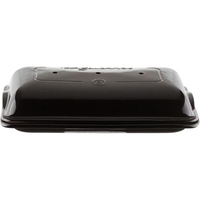 Emile Henry Henry Baguettesvorm 39 x 24 cm aardewerk zwart, Moule à gâteau, Noir - Publicité Emile Henry Henry Baguettesvorm 39 x 24 cm aardewerk zwart, Moule à gâteau, Noir - Publicité