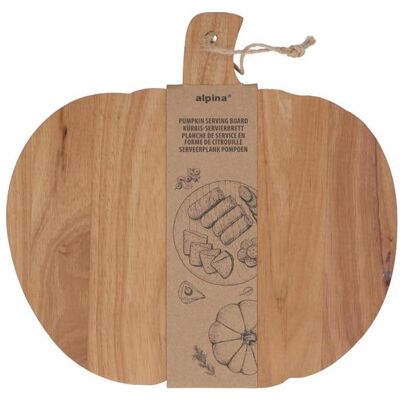 alpina Serving board pumpkin, Planche à découper, Marron - Publicité alpina Serving board pumpkin, Planche à découper, Marron - Publicité