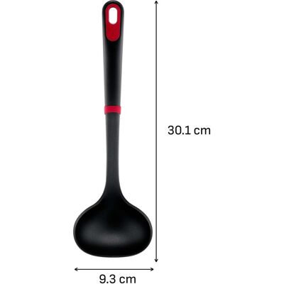 Tefal INGENIO+ Suppenkelle, Ustensiles de cuisine, Rouge, Noir - Publicité Tefal INGENIO+ Suppenkelle, Ustensiles de cuisine, Rouge, Noir - Publicité