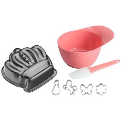 Kaiser Kit de pâtisserie pour enfants Princesse, Moule à gâteau, Pink - Publicité Kaiser Kit de pâtisserie pour enfants Princesse, Moule à gâteau, Pink - Publicité