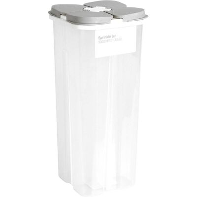 Excellent Houseware Contenant de stockage - 4 compartiments pour aliments secs - Publicité Excellent Houseware Contenant de stockage - 4 compartiments pour aliments secs - Publicité