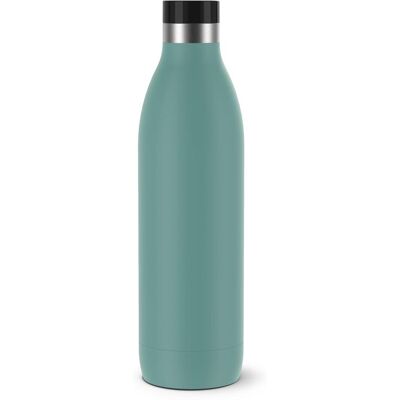 Bouteille en acier inoxydable EMSA Bludrop - Étanche, Conserve chaud & froid - Publicité Bouteille en acier inoxydable EMSA Bludrop - Étanche, Conserve chaud & froid - Publicité
