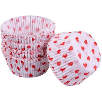 4x Dr. Oetker Papier-Backförmchen Herz, Moule à gâteau, Multicolore - Publicité 4x Dr. Oetker Papier-Backförmchen Herz, Moule à gâteau, Multicolore - Publicité