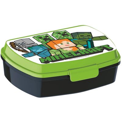 Stor Minecraft Alex & Zombies, Lunch box, Multicolore - Publicité Stor Minecraft Alex & Zombies, Lunch box, Multicolore - Publicité