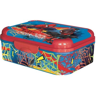 Stor Spiderman "Moving Target" - Lunchbox, Lunch box, Multicolore - Publicité Stor Spiderman "Moving Target" - Lunchbox, Lunch box, Multicolore - Publicité