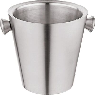 Kinghoff Wiaderko Cooler Do Chłodzenia Szampana Wina Kh-1891, Rafraîchisseur de bouteille, Argent - Publicité Kinghoff Wiaderko Cooler Do Chłodzenia Szampana Wina Kh-1891, Rafraîchisseur de bouteille, Argent - Publicité