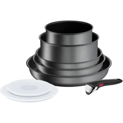 Tefal L7619202, Poêle + casserole, Gris - Publicité Tefal L7619202, Poêle + casserole, Gris - Publicité