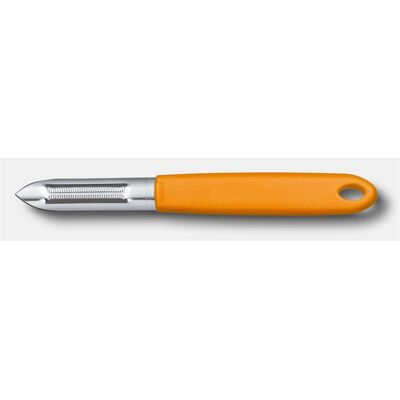 Éplucheur de Pommes de Terre Zébré Orange Victorinox - Éplucheur de Légumes - Publicité Éplucheur de Pommes de Terre Zébré Orange Victorinox - Éplucheur de Légumes - Publicité