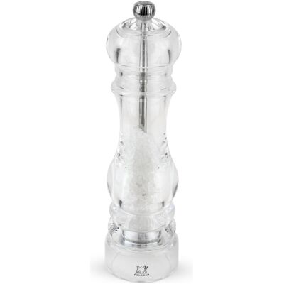 Peugeot Moulin à sel Nancy 22 cm, Transparent, Moulin à poivre + moulin à sel, Transparent - Publicité Peugeot Moulin à sel Nancy 22 cm, Transparent, Moulin à poivre + moulin à sel, Transparent - Publicité