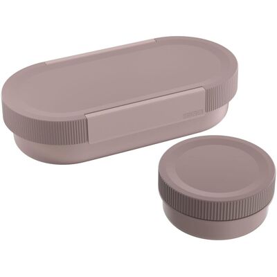 Sigg Lumo Lunchbox L Dusk, Lunch box, Rose, Beige - Publicité Sigg Lumo Lunchbox L Dusk, Lunch box, Rose, Beige - Publicité