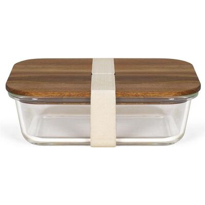 Livoo Luftdichte Lunchbox, Lunch box, Marron - Publicité Livoo Luftdichte Lunchbox, Lunch box, Marron - Publicité