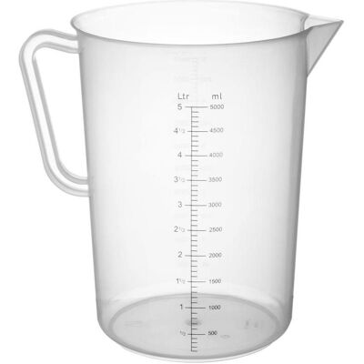HENDI Modèle 0,5L Pichet Mesureur en Polypropylène - Outil Professionnel - Publicité HENDI Modèle 0,5L Pichet Mesureur en Polypropylène - Outil Professionnel - Publicité
