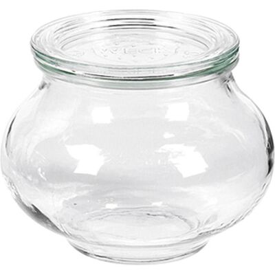 Verre à bijoux WECK 220ml Rond avec Couvercle 60mm - Verre à bijoux - Publicité Verre à bijoux WECK 220ml Rond avec Couvercle 60mm - Verre à bijoux - Publicité