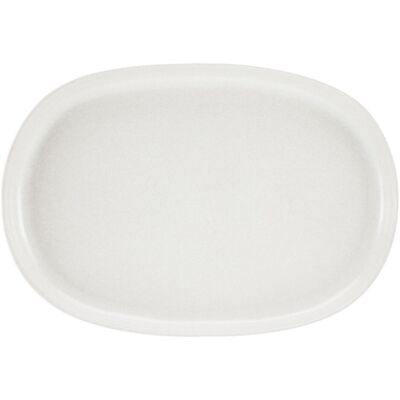 Assiette de service CREATABLE Uno - Assiette ovale - Blanc - Céramique - 33cm - Publicité Assiette de service CREATABLE Uno - Assiette ovale - Blanc - Céramique - 33cm - Publicité