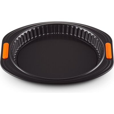Le Creuset - Quiche- und Obstkuchenform - Schwarz - Bakeware - Publicité Le Creuset - Quiche- und Obstkuchenform - Schwarz - Bakeware - Publicité