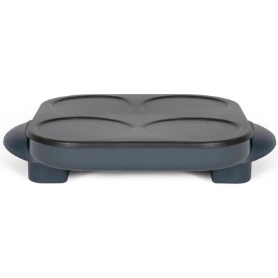 Livoo Mini Crêpes Appareil - Gris - 4 Mini-Crêpes Ø 12 cm - Publicité Livoo Mini Crêpes Appareil - Gris - 4 Mini-Crêpes Ø 12 cm - Publicité