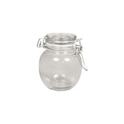 Rayher Couvercle basculant en verre mini, 6, 5cm ø, Bocal de conservation, Transparent - Publicité Rayher Couvercle basculant en verre mini, 6, 5cm ø, Bocal de conservation, Transparent - Publicité