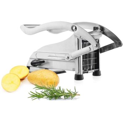 Eva- Kochen und Haushalt Trancheur de frites, Râpe, Argent - Publicité Eva- Kochen und Haushalt Trancheur de frites, Râpe, Argent - Publicité