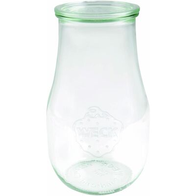 Pot de verre Weck 2700 ml - Résistant à la chaleur, Sceau sous vide, Polyvalent - Publicité Pot de verre Weck 2700 ml - Résistant à la chaleur, Sceau sous vide, Polyvalent - Publicité