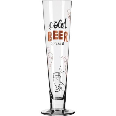 Verre à Bière Ritzenhoff Heldenfest #16 Décor Cuivre - Verre à Bière - Publicité Verre à Bière Ritzenhoff Heldenfest #16 Décor Cuivre - Verre à Bière - Publicité