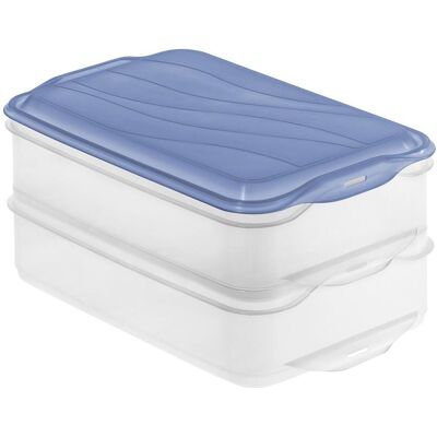 Conteneur alimentaire Rotho RONDO - Empilable, Sans BPA, Compatible lave-vaisselle - Publicité Conteneur alimentaire Rotho RONDO - Empilable, Sans BPA, Compatible lave-vaisselle - Publicité