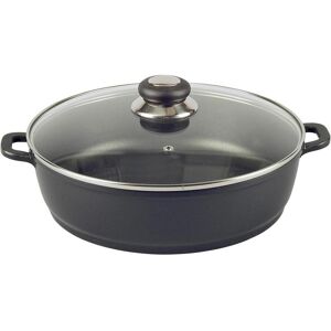 Krüger Poêle à servir Delta, Poêle + casserole, Noir - Publicité Krüger Poêle à servir Delta, Poêle + casserole, Noir - Publicité
