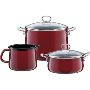 Riess kit de démarrage, Poêle + casserole, Rouge - Publicité Riess kit de démarrage, Poêle + casserole, Rouge - Publicité