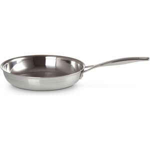 Le Creuset Poêle en Acier Inoxydable 3 Couches 24cm Argent - Publicité Le Creuset Poêle en Acier Inoxydable 3 Couches 24cm Argent - Publicité