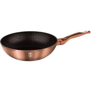 BerlingerHaus WOK FRYER GRANITE 28cm ROSE GOLD BH-1512, Poêle + casserole, Rose - Publicité BerlingerHaus WOK FRYER GRANITE 28cm ROSE GOLD BH-1512, Poêle + casserole, Rose - Publicité