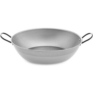 Vaello Tiefe Pfanne mit Griffen Gebürsteter (Ø 38 cm), Poêle + casserole, Noir, Argent - Publicité Vaello Tiefe Pfanne mit Griffen Gebürsteter (Ø 38 cm), Poêle + casserole, Noir, Argent - Publicité