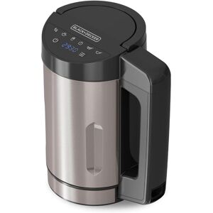Black & Decker Black+Decker BXSM1000E machine à soupe, Cuiseur vapeur + cuiseur à riz, Noir, Argent - Publicité Black & Decker Black+Decker BXSM1000E machine à soupe, Cuiseur vapeur + cuiseur à riz, Noir, Argent - Publicité