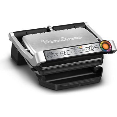 Moulinex Optigrill+ - Gril électrique intérieur pour viande, poisson, légumes - 6 programmes - Publicité Moulinex Optigrill+ - Gril électrique intérieur pour viande, poisson, légumes - 6 programmes - Publicité