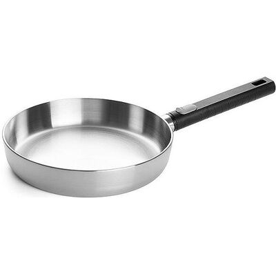 Woll Flachpfanne LOGIC STEEL 24cm/5cm, Poêle + casserole, Argent - Publicité Woll Flachpfanne LOGIC STEEL 24cm/5cm, Poêle + casserole, Argent - Publicité