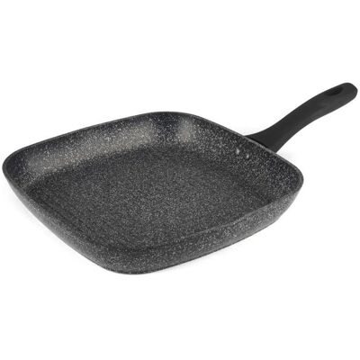Salter BW10702BRMFOB Megastone Thermo Collar 28cm Griddle Pan, Poêle + casserole, Noir - Publicité Salter BW10702BRMFOB Megastone Thermo Collar 28cm Griddle Pan, Poêle + casserole, Noir - Publicité